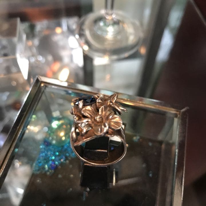 シルバー 950  サイズ14号 彫金一点物