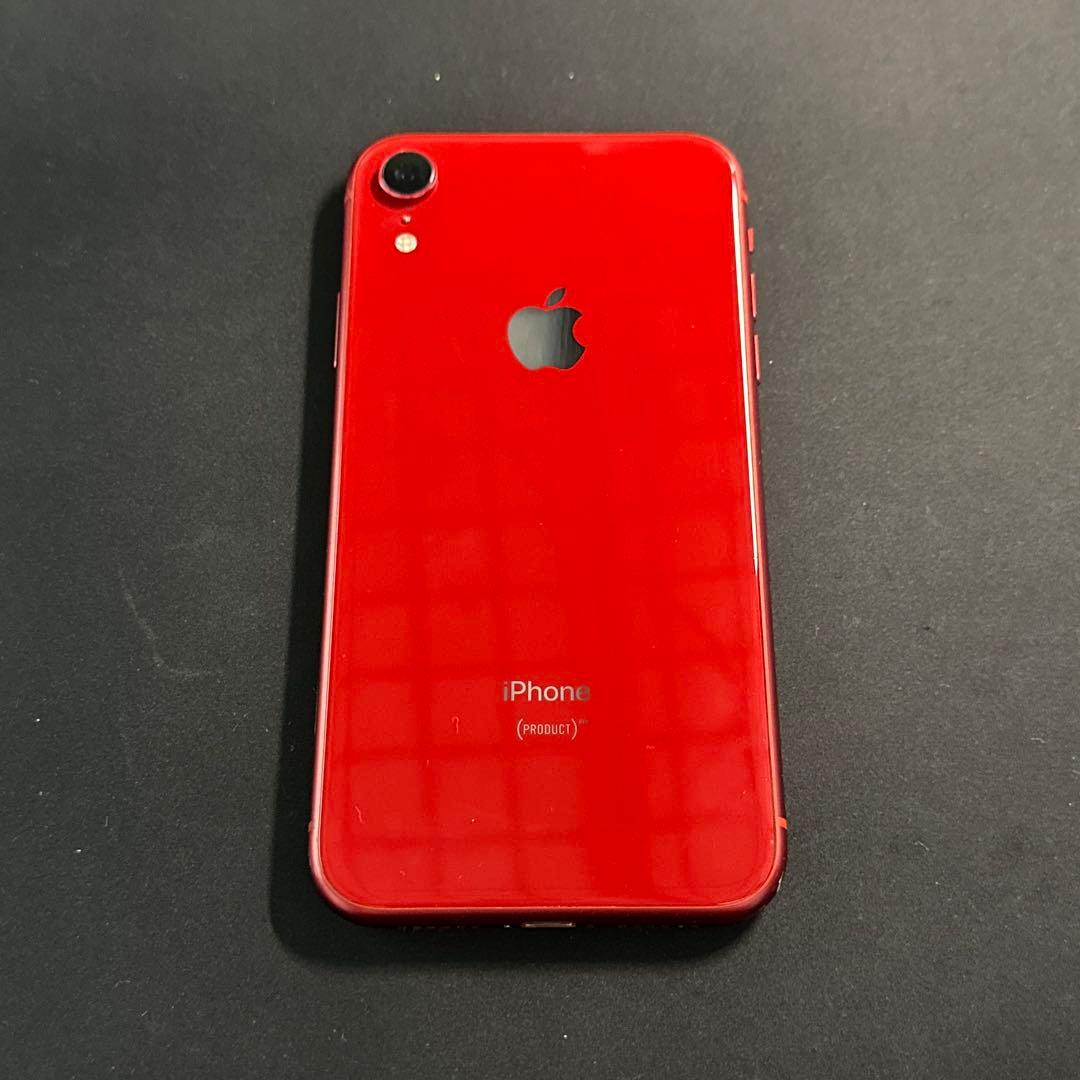 iPhone XR 128GB レッド　訳ありな為説明欄必読