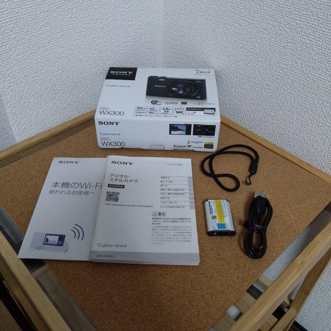 SONY Cyber−Shot　DSC-WX300　ブラック