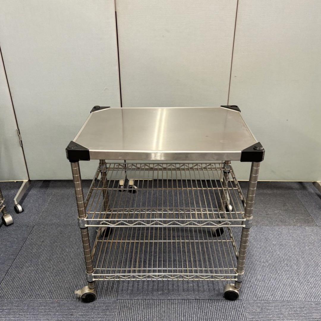 ERECTA スーパーエレクター 61✖️45 ソリッドシェルフ キャスター付き