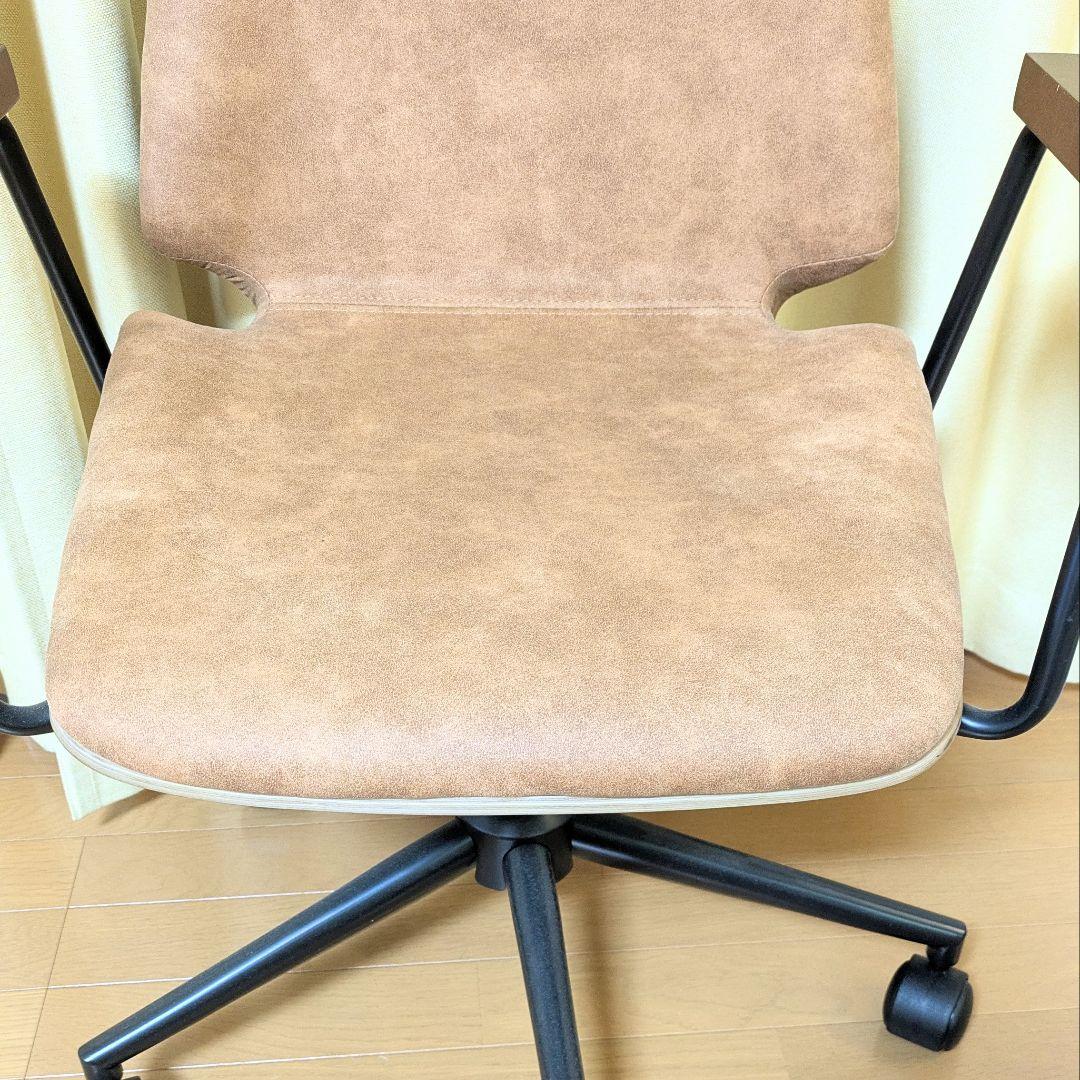 ブロンコ デスクチェア アームレスト/肘掛け キャスター付 タマリビング