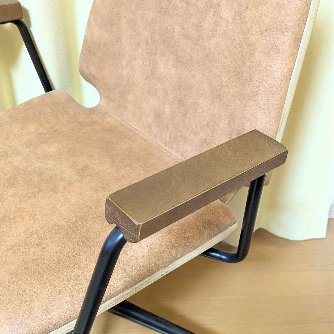 ブロンコ デスクチェア アームレスト/肘掛け キャスター付 タマリビング