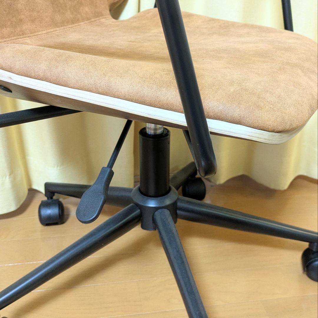 ブロンコ デスクチェア アームレスト/肘掛け キャスター付 タマリビング