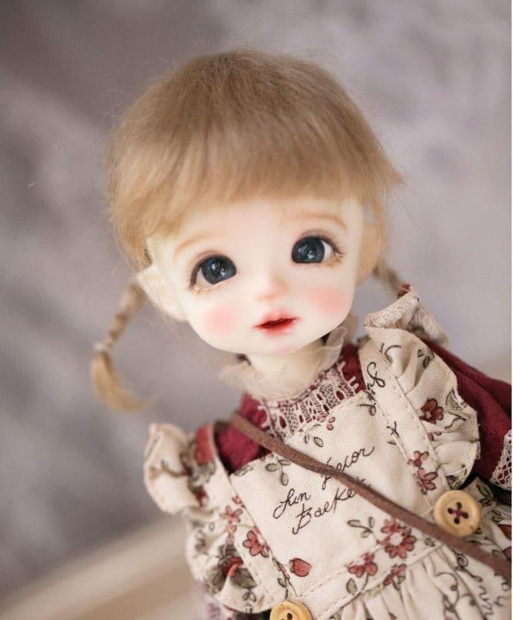 U32 BJD 1/3 人形 ドール　用ウィッグ カツラ 耐熱 ハンドメイド