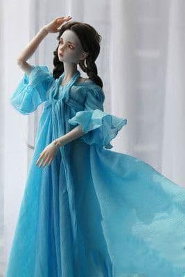 WY91 bjd 1/3 ドール 衣装 日常 ドレス　衣装のみ ハンドメイド