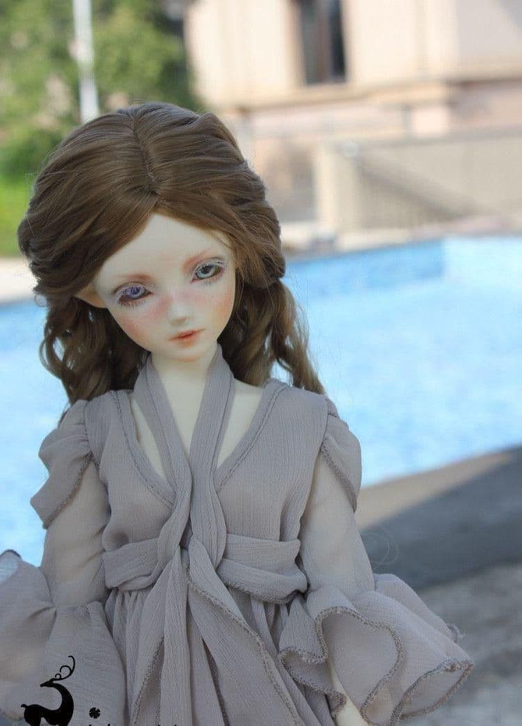 WY91 bjd 1/3 ドール 衣装 日常 ドレス　衣装のみ ハンドメイド