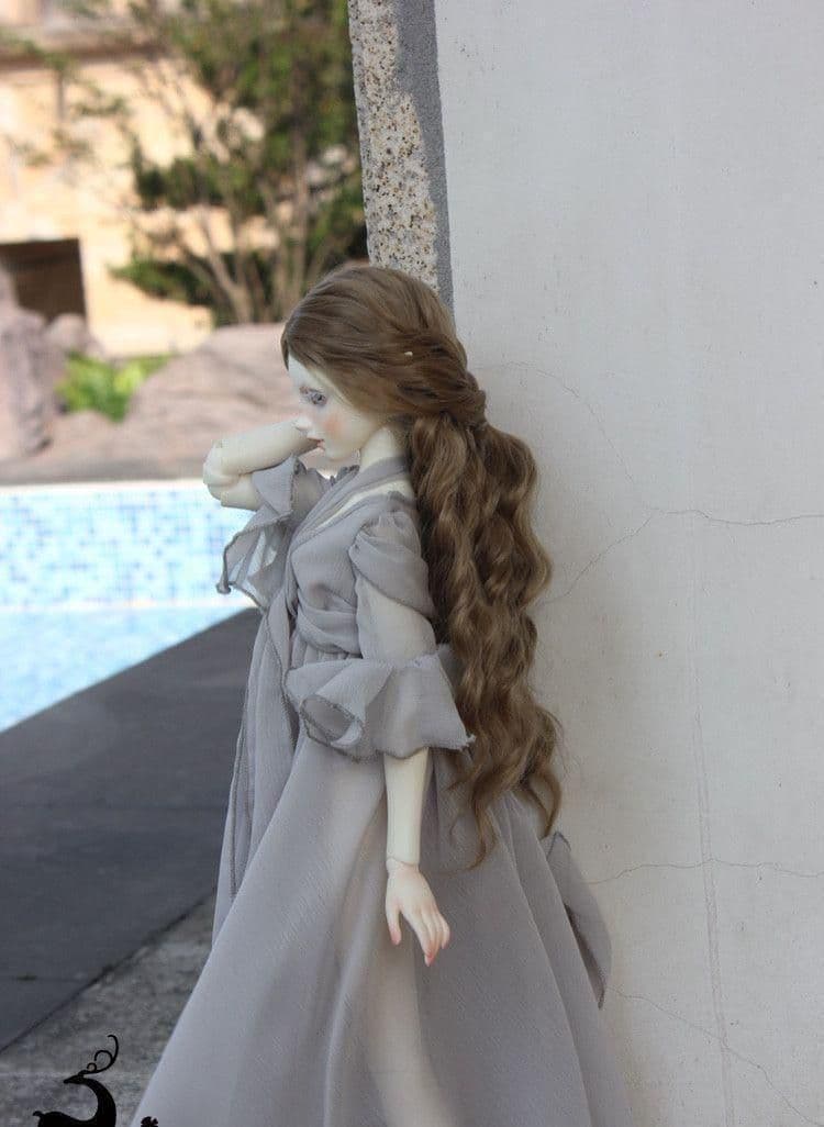 WY91 bjd 1/3 ドール 衣装 日常 ドレス　衣装のみ ハンドメイド