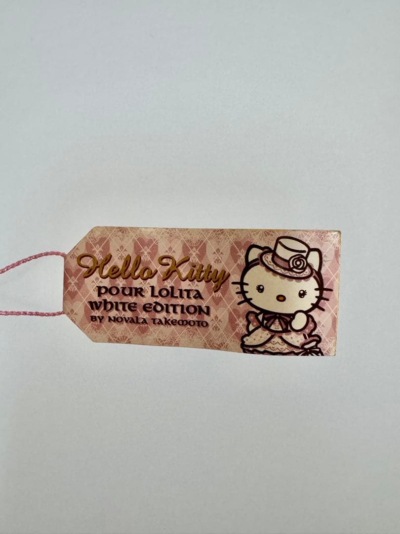 激レア ハローキティ根付ストラップ ロリータ 嶽本野ばら