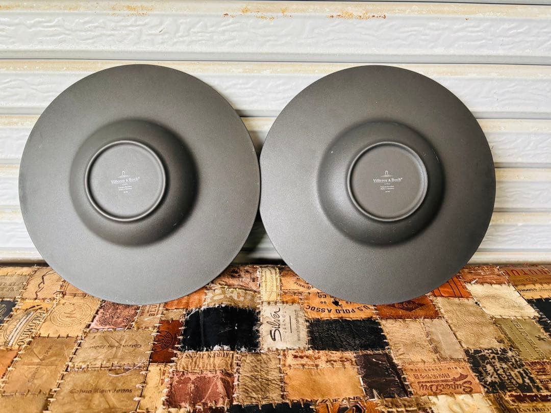 L40★Vileroy &Boch★マニファクチャー 2枚 食器 洋食器 パスタ