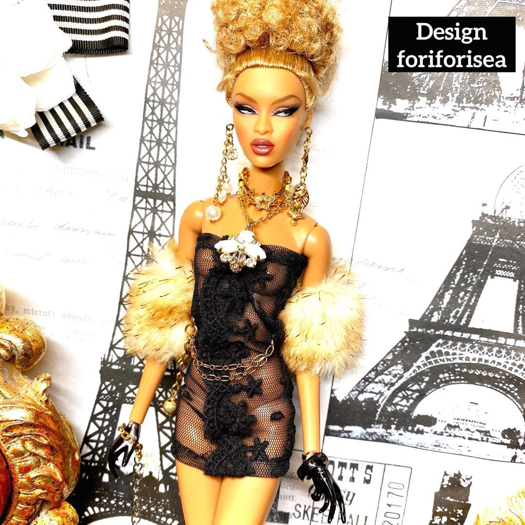 BLACK see-through firework style★★アクセ★