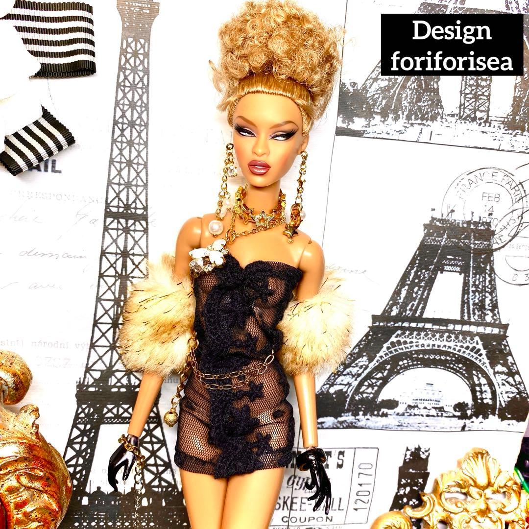 BLACK see-through firework style★★アクセ★