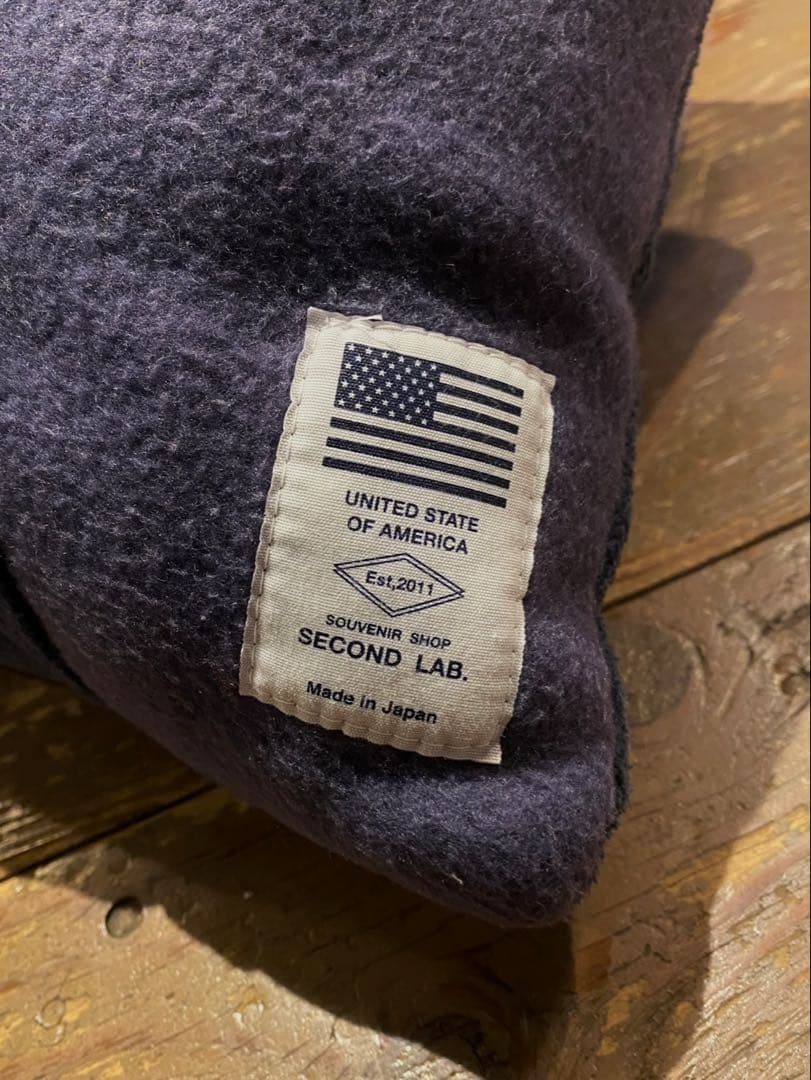 SECOND LAB CUSHION 未使用 リメイク クッション ノース