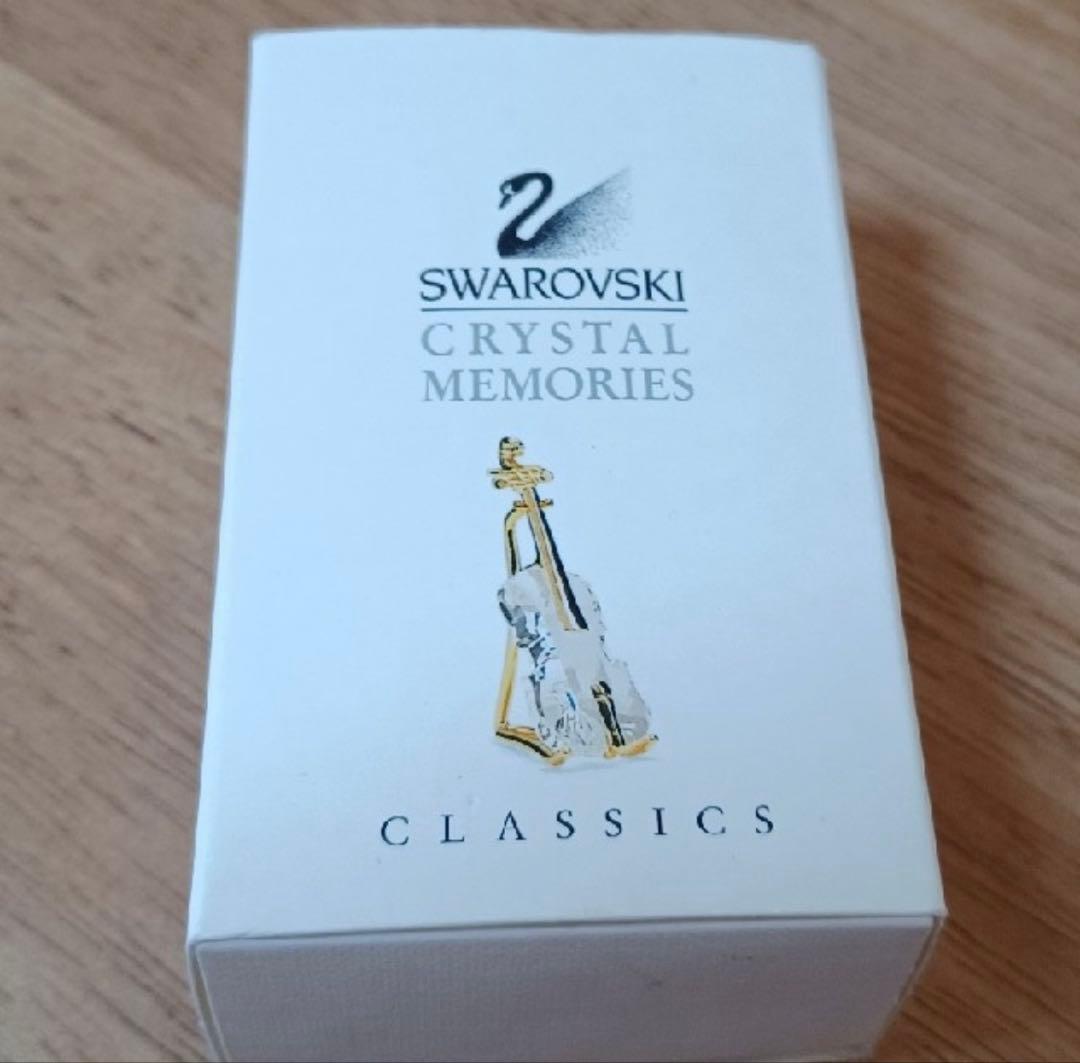 【新品未使用・廃盤・証明書付】スワロフスキー クリスタルメモリーズ バイオリン