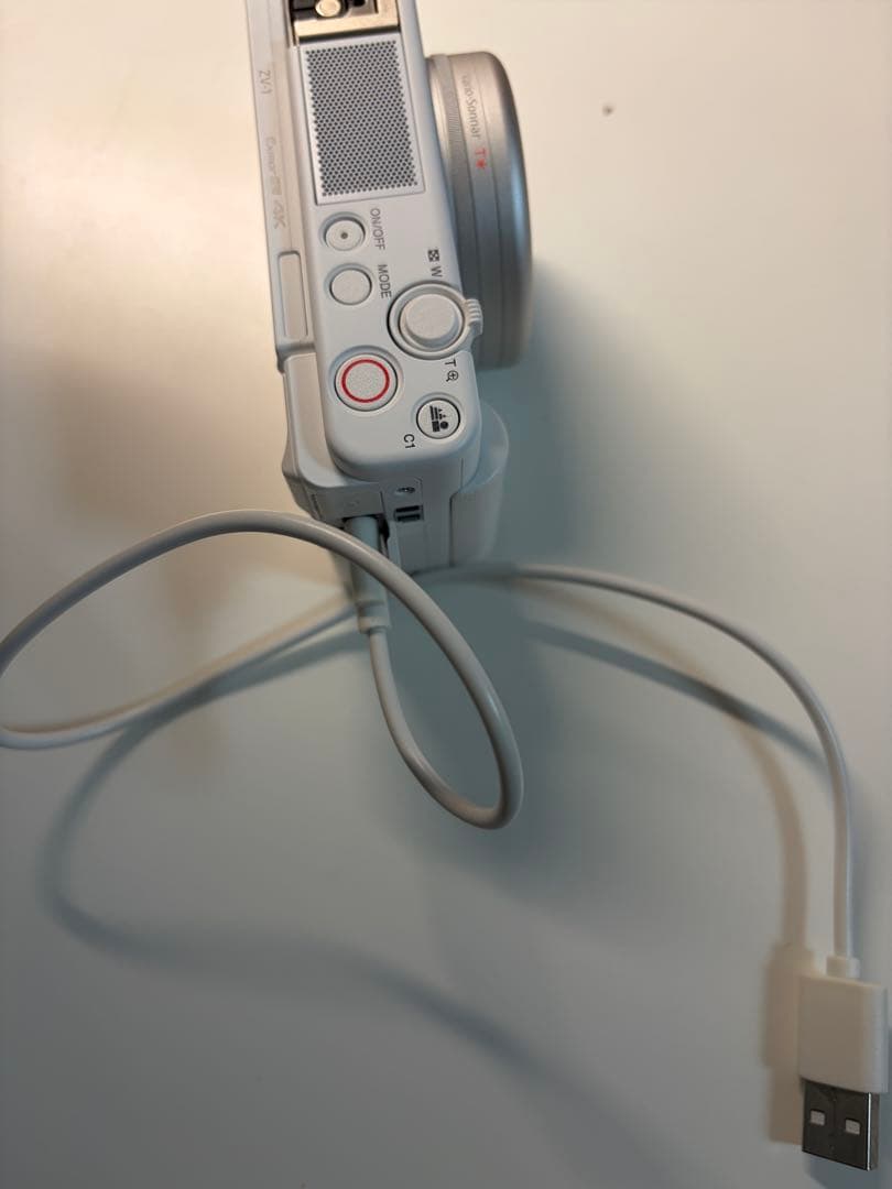 SONY ZV-1ホワイト128GB SDカード付 美品