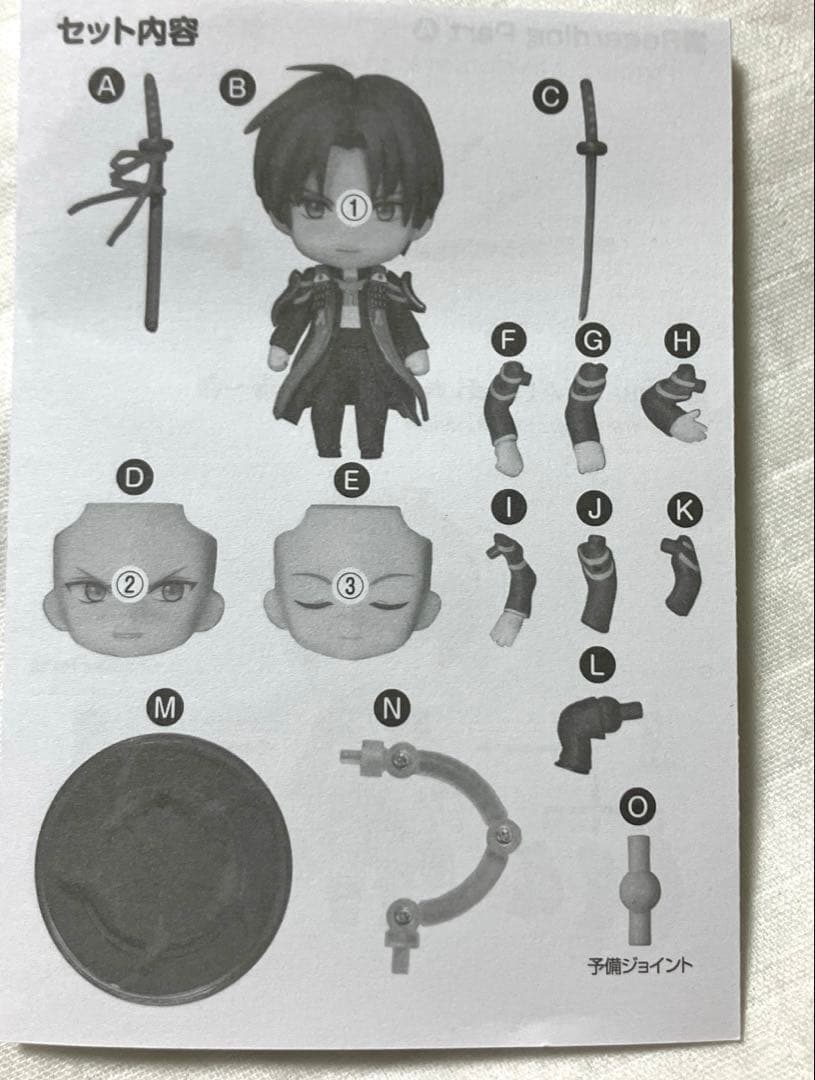 ねんどろいど　へし切長谷部　617