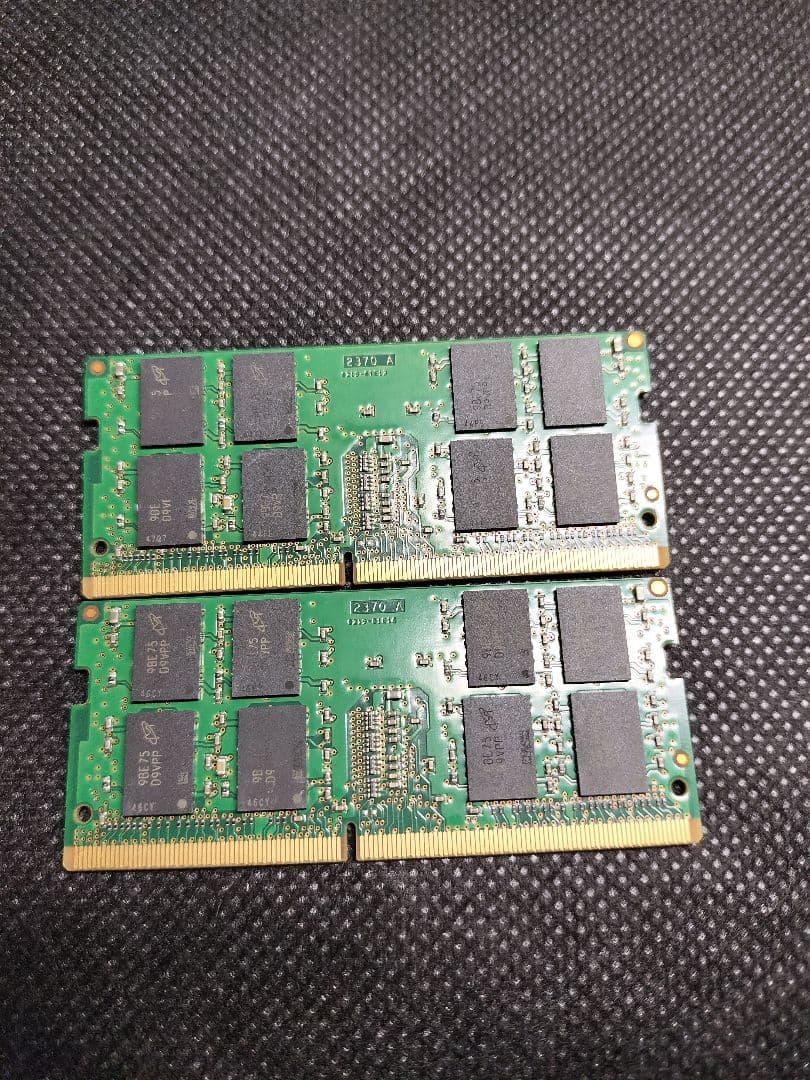 Micron　DDR4　PC4-2666V　 32GB　BIOS確認済　メモリ