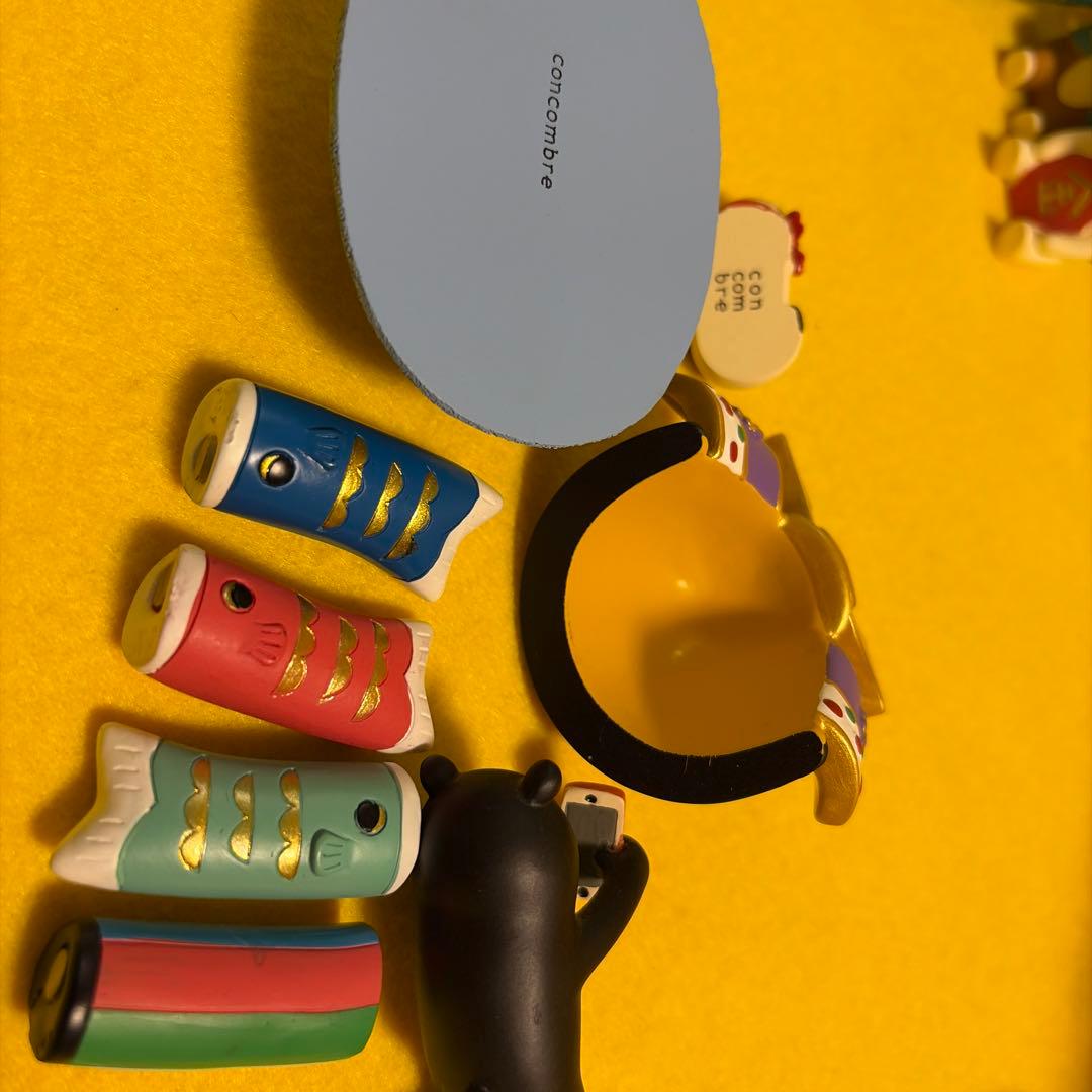 コンコンブル　デコレ　自撮りクマ　五月鯉のぼり33個（セット物あり））