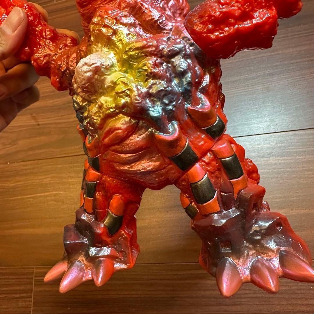 ドクロ太郎 キングスモッグ 13期 レッド ソフビ 5562