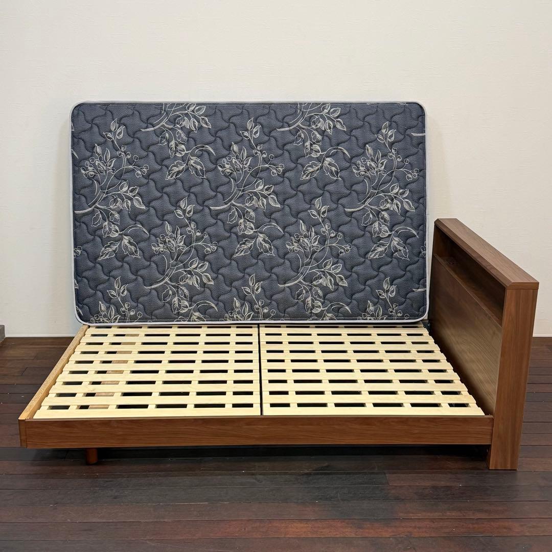 H112K46 展示品 France Bed メモリーナ65 セミダブルベット