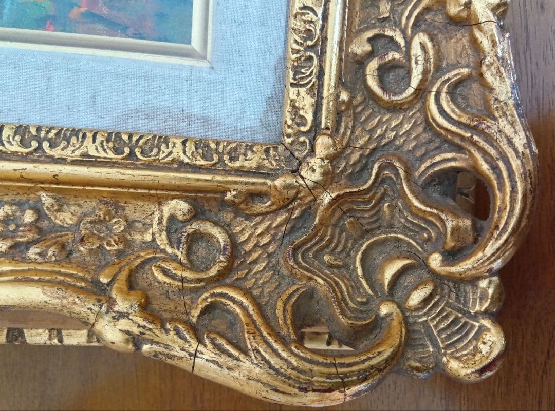 井*三様 【模写】寺田竹雄　風景画油彩　F3