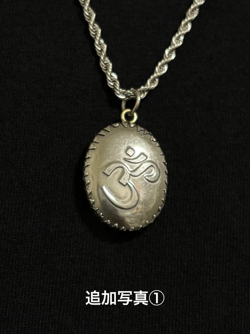 【完売品／現品限り】　藤井風さん　オームペンダント シヴァ神〈ブルー〉