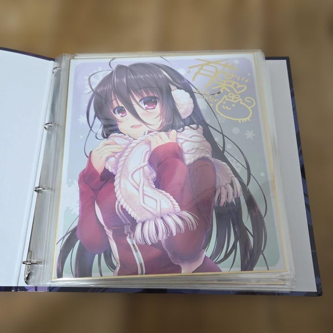 あかべえそふつぅ　有葉と愉快な仲間たち　色紙バインダー&色紙セット　コミケ