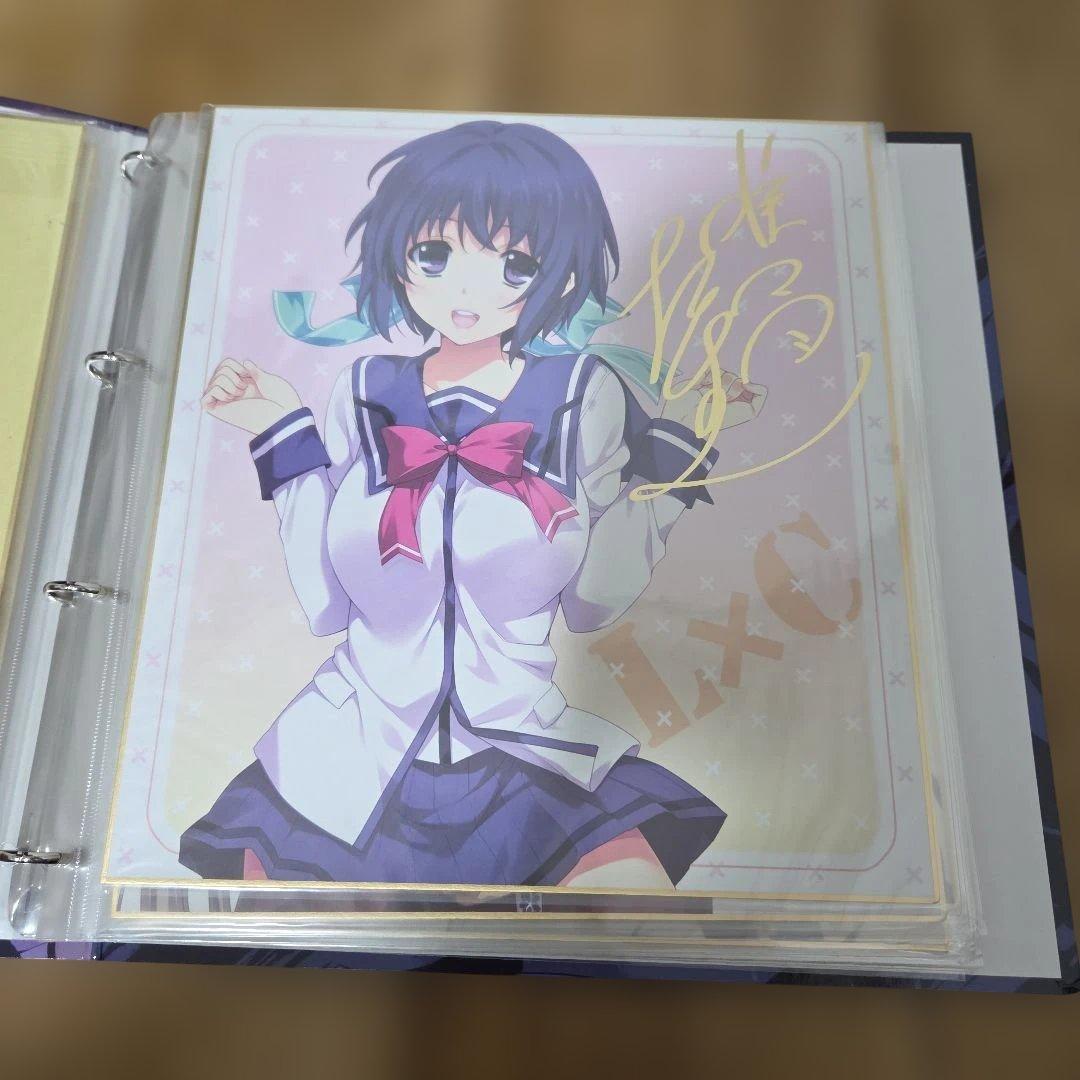 あかべえそふつぅ　有葉と愉快な仲間たち　色紙バインダー&色紙セット　コミケ