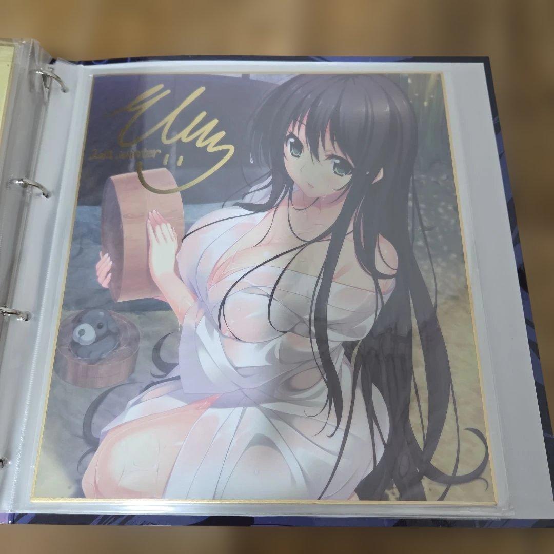 あかべえそふつぅ　有葉と愉快な仲間たち　色紙バインダー&色紙セット　コミケ