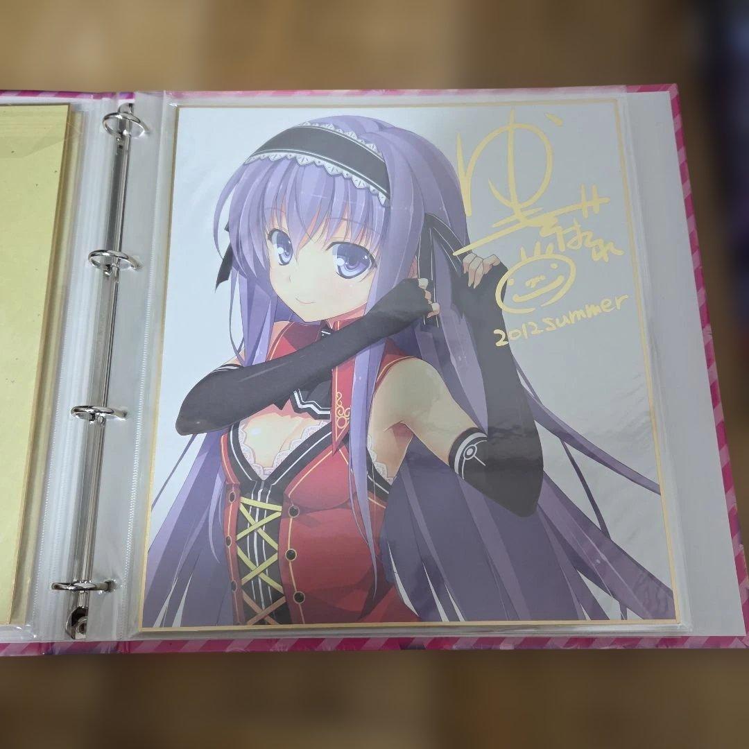 あかべえそふつぅ　有葉と愉快な仲間たち　色紙バインダー&色紙セット　コミケ