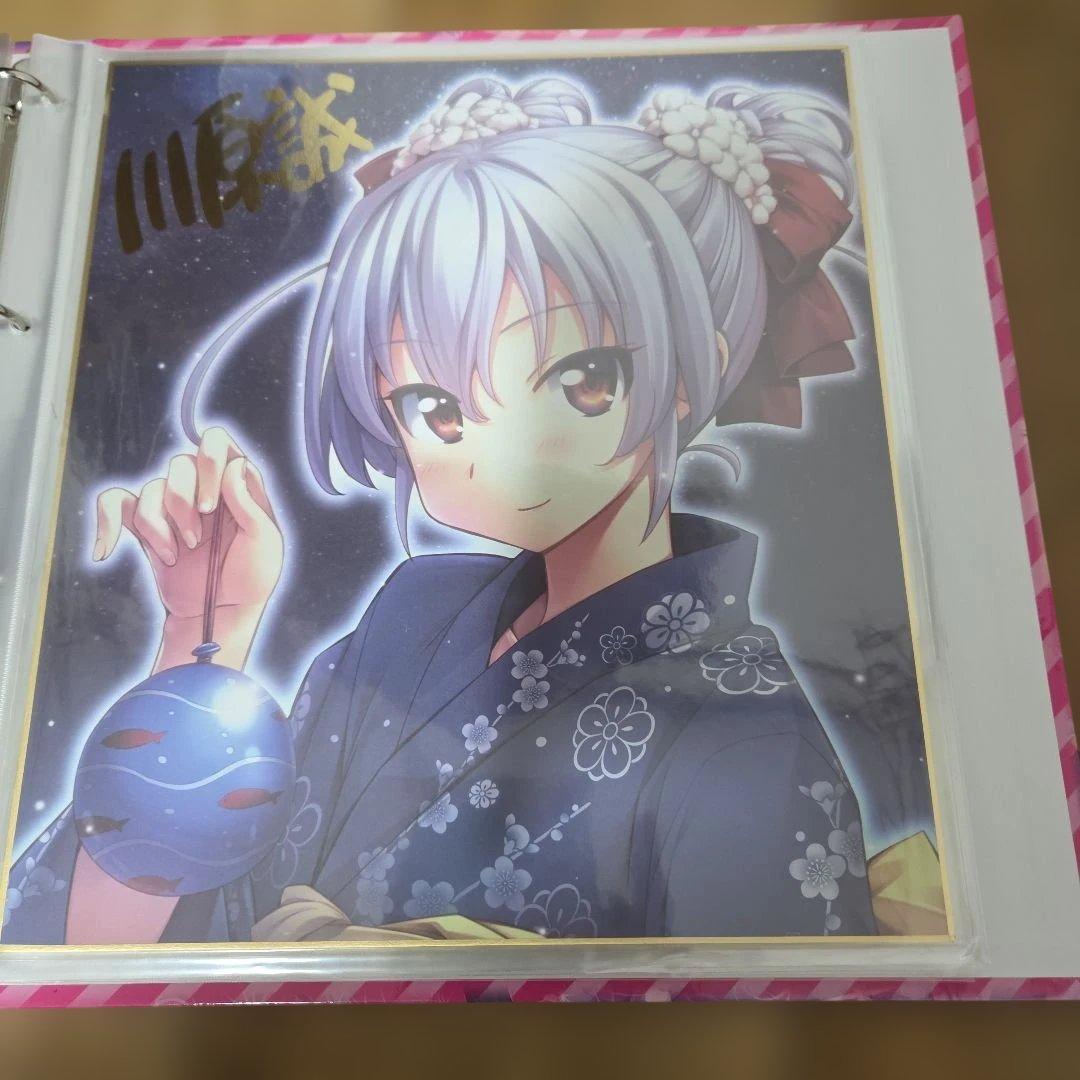 あかべえそふつぅ　有葉と愉快な仲間たち　色紙バインダー&色紙セット　コミケ