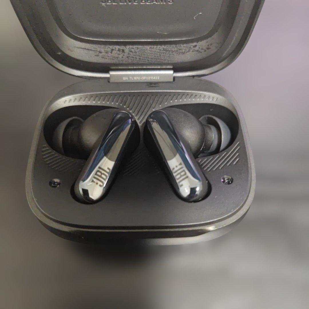 JBL ワイヤレスイヤホン LIVE BEAM 3(ブラック)