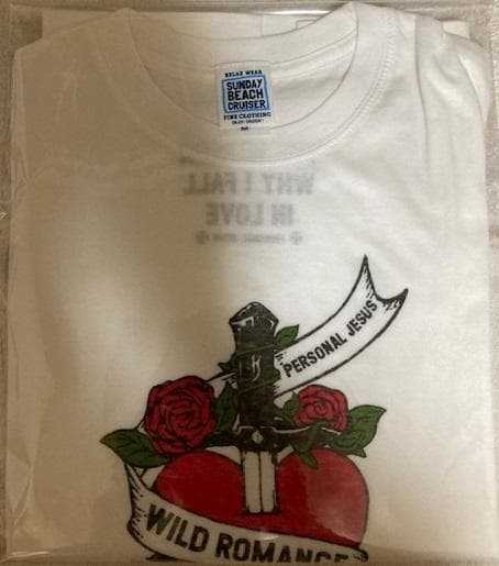 氷室京介 PJ! WILD ROMANCE CREWTシャツ 新品未使用品!