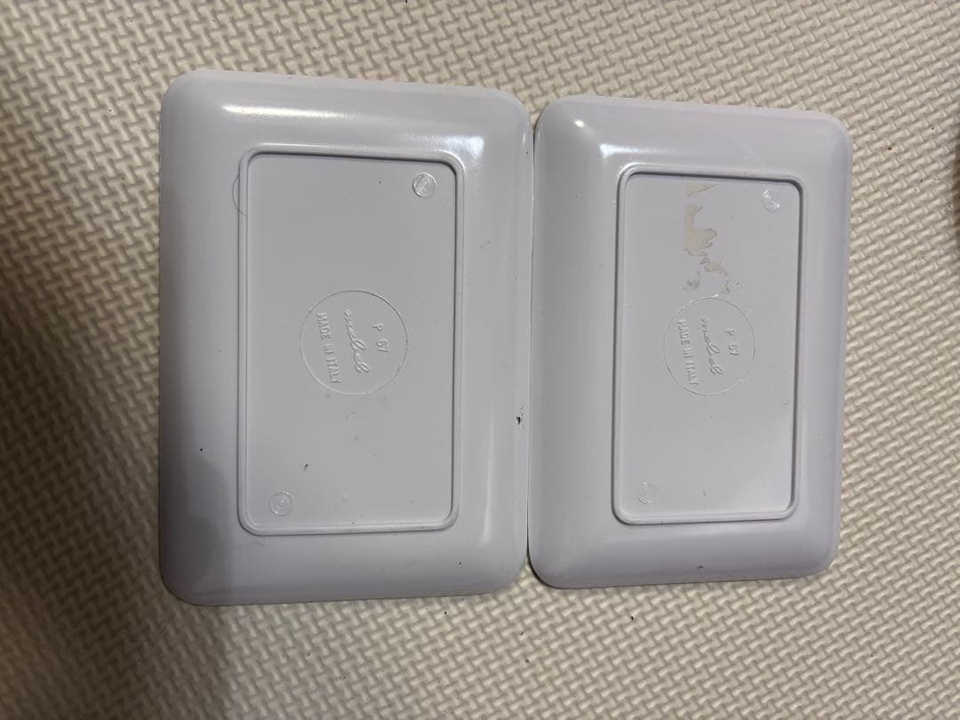 【イタリア製】mebel 名画ミニトレイ 2枚セット（ドガ／ルノワール）