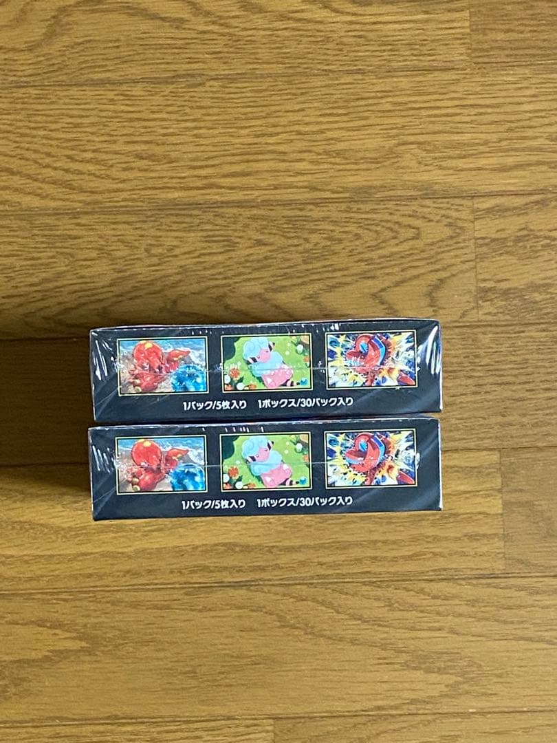 ポケモンカードゲーム ニンジャスピナー 2ボックス シュリンク付き