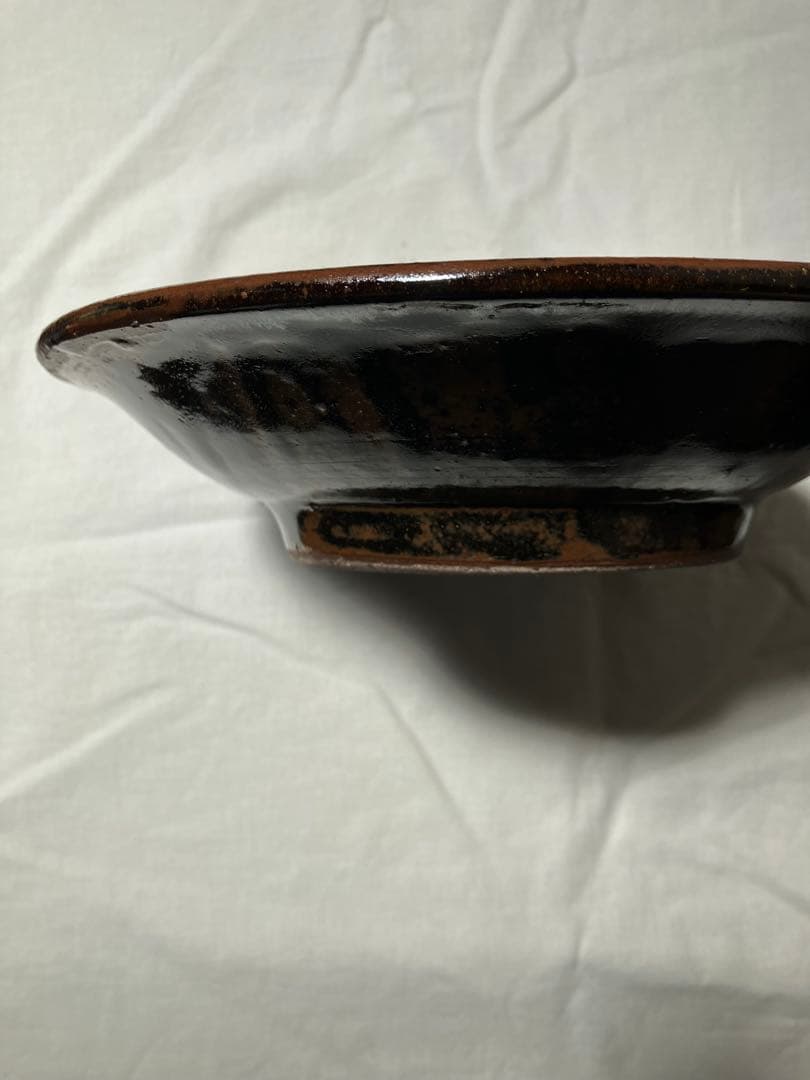 値下げ　やちむん　照屋窯　照屋佳信　8寸　花紋皿　民藝　貴重