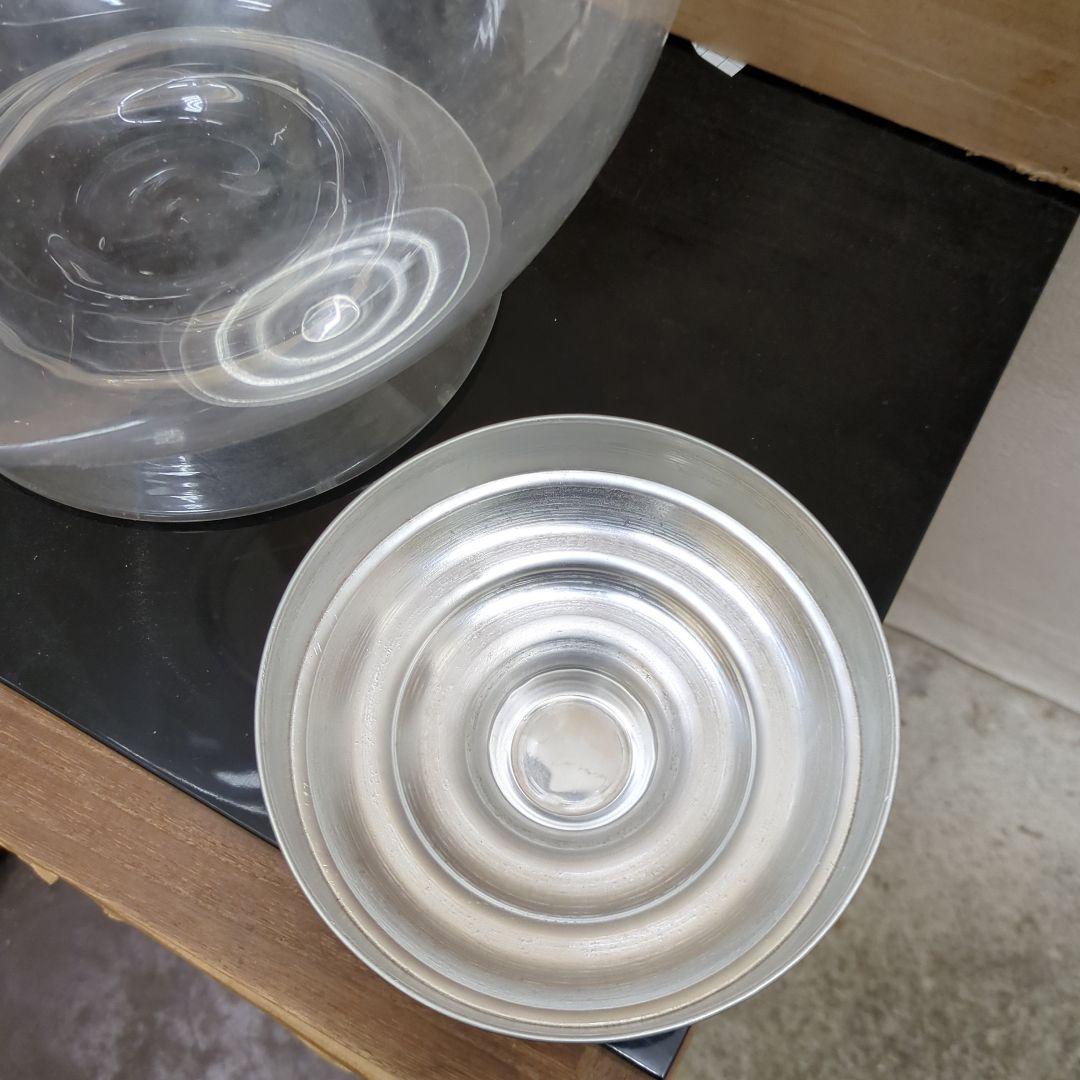 ガラス製保存容器 大容量 金属蓋付き