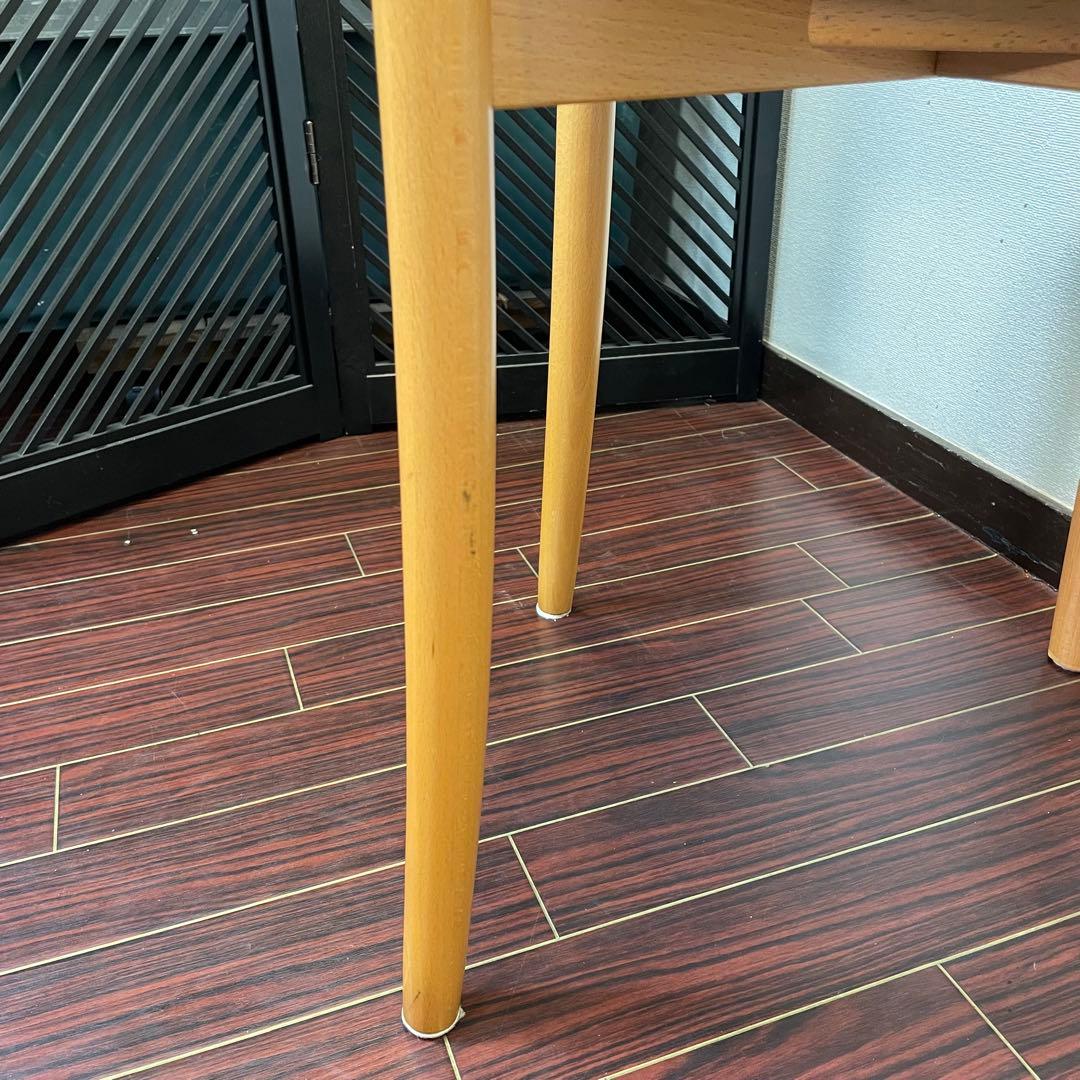 座面張替え済み イタリア製 IMS SRL チェア 2脚セット ナチュラル