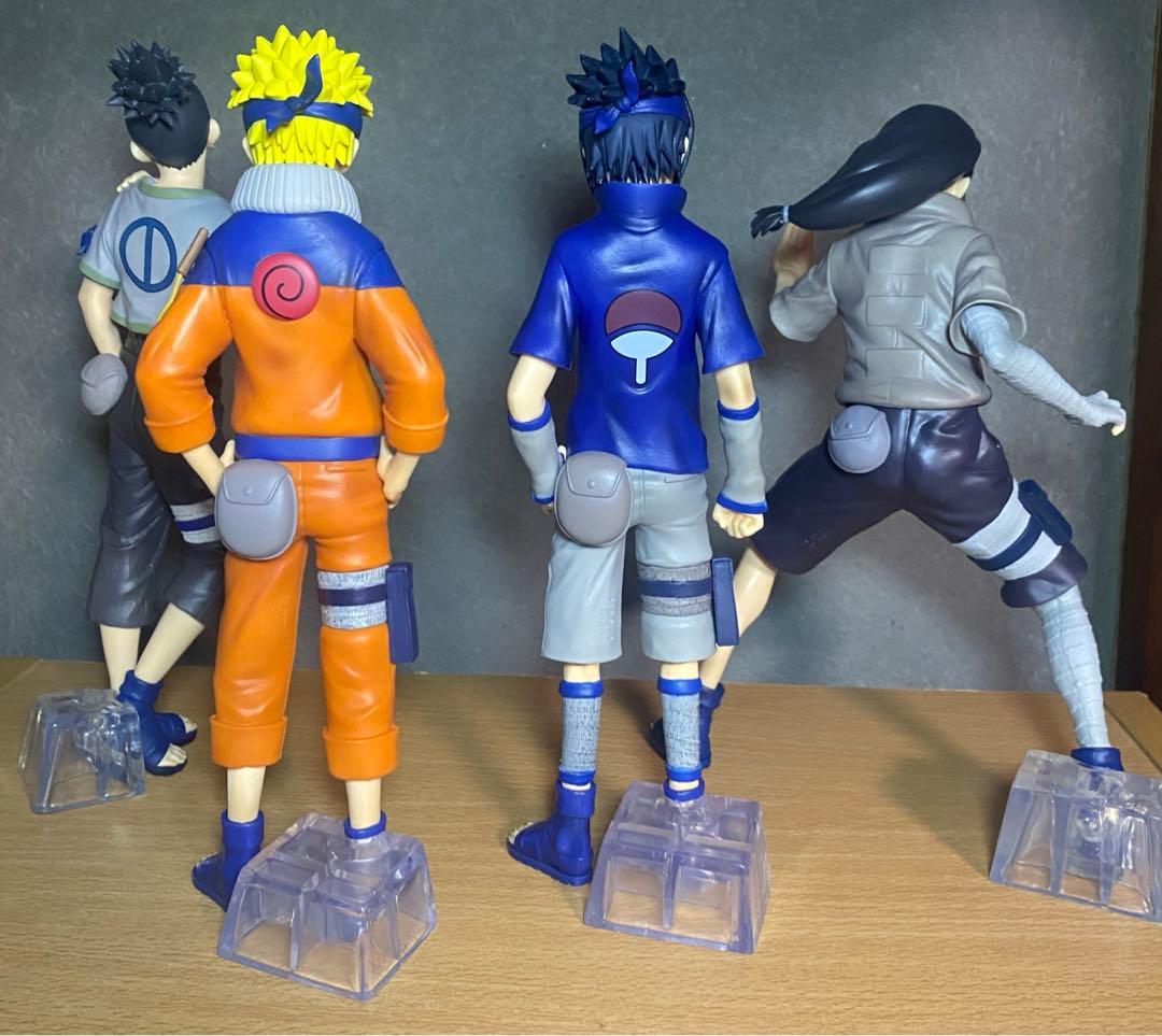 D*1様 一番くじ NARUTO ナルト　中忍試験編　フィギュア　4体セット