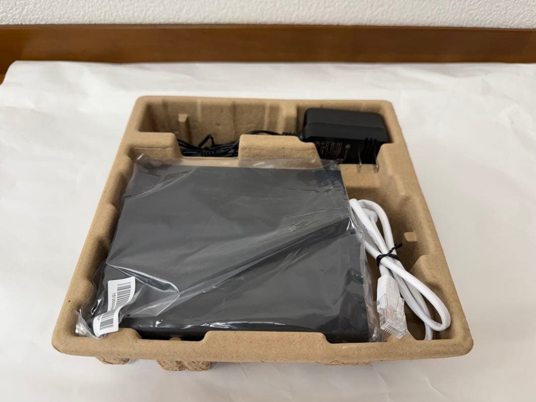 【美品即日発送】WSR-3000AX4P-BK Wi-Fi6 高速ルーター