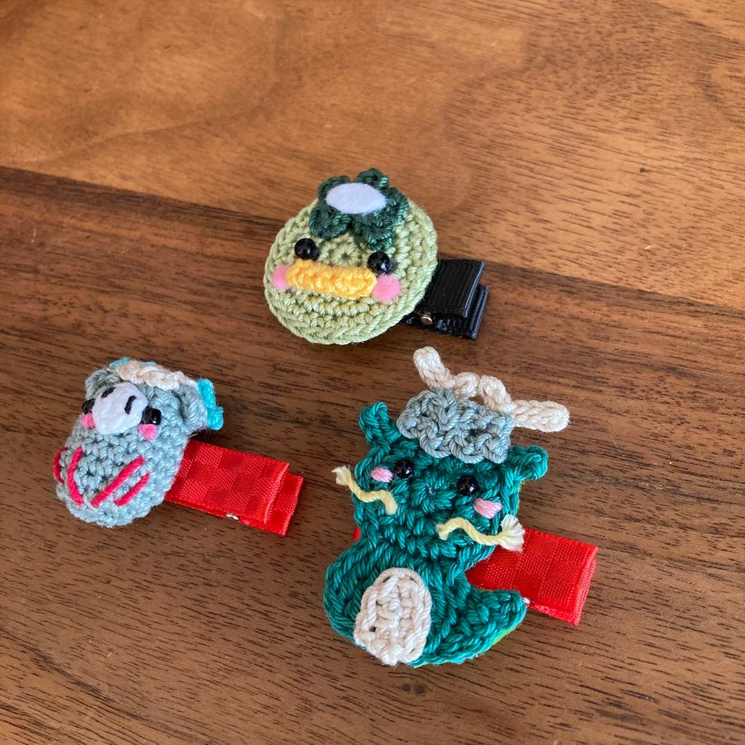 K子様ご確認用☆ベビーヘアクリップ