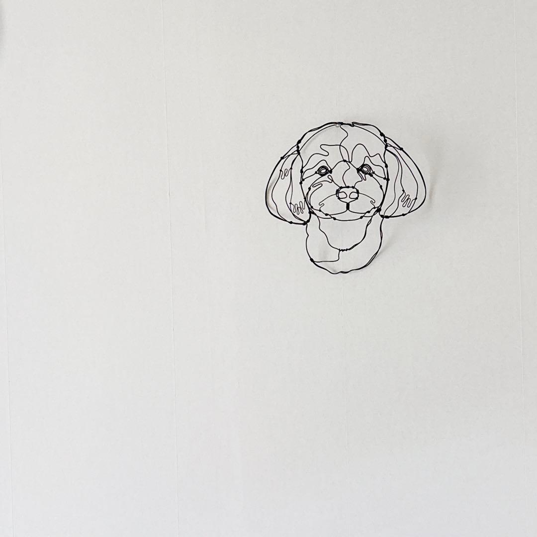 【mixbokkuru】　トイプードル / ワイヤーアート