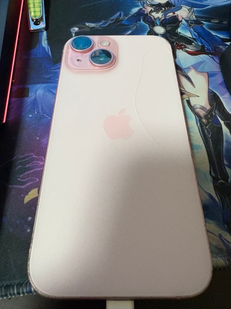 iPhone15 ピンク　128GB SIMフリー