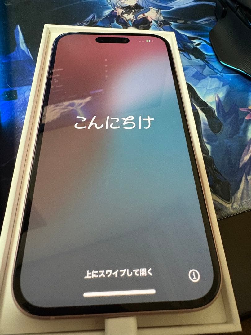 iPhone15 ピンク　128GB SIMフリー