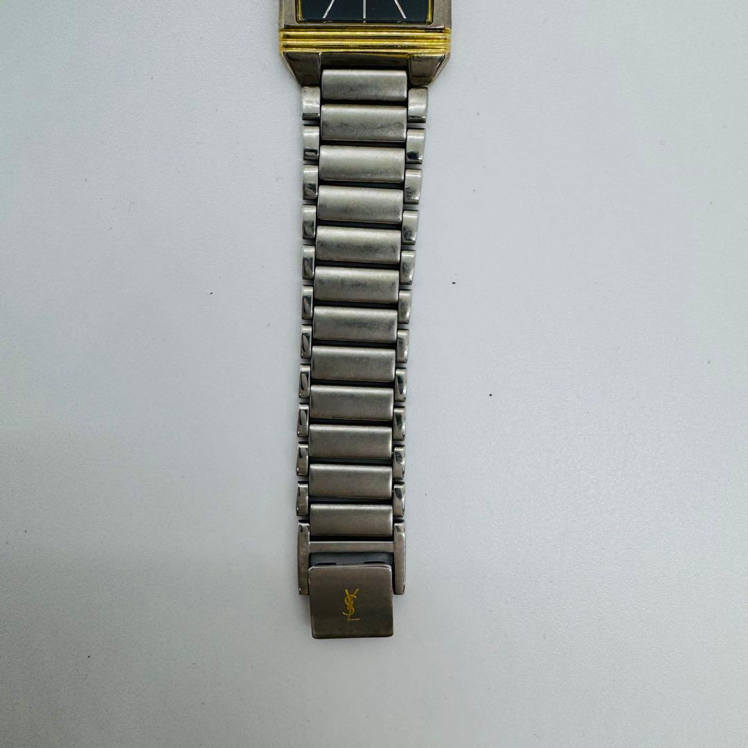 ✨YVES SAINT LAURENT✨イブ・サンローラン✨シルバー✨腕時計✨
