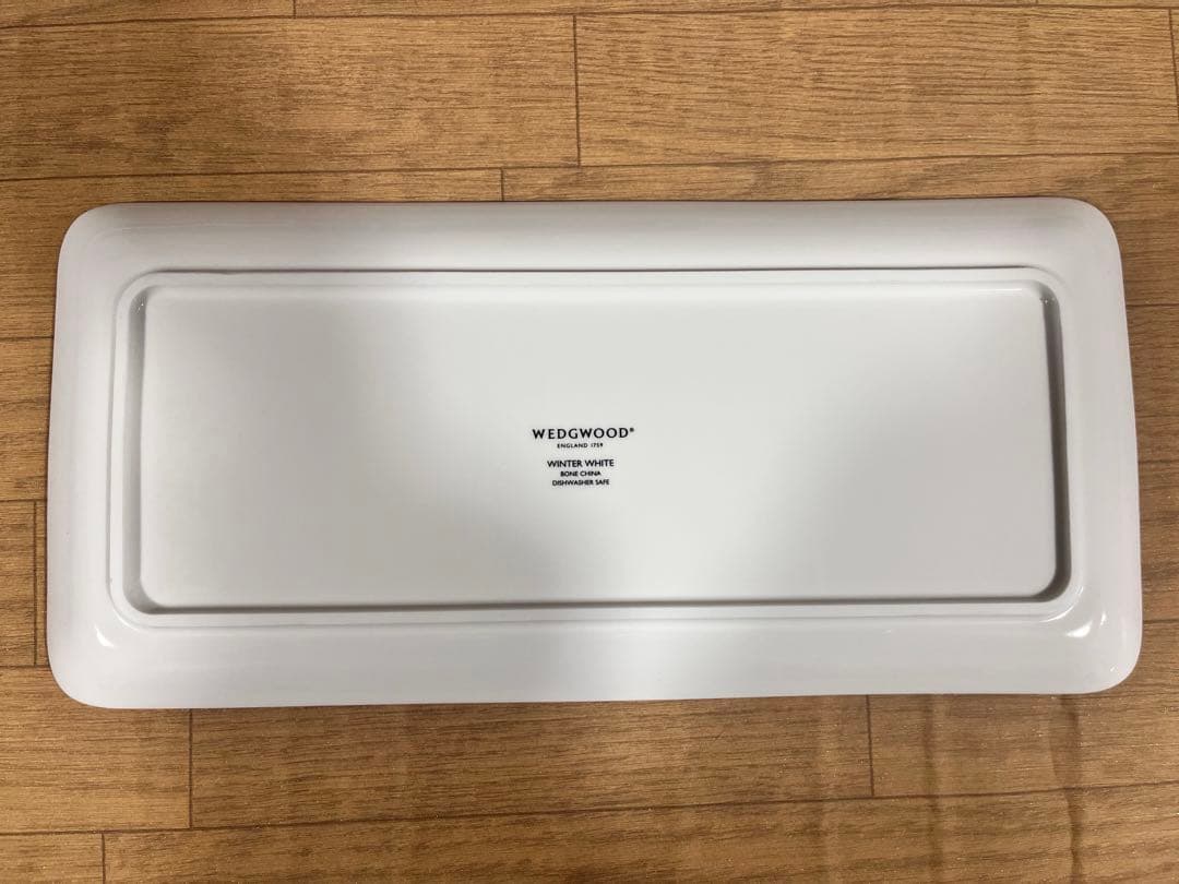  ウィンター ホワイト サンドイッチトレイ