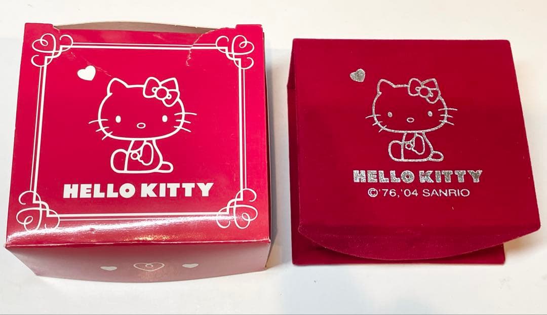 サンリオ ハローキティ シルバーネックレス 平成レトロ 2004 激レア