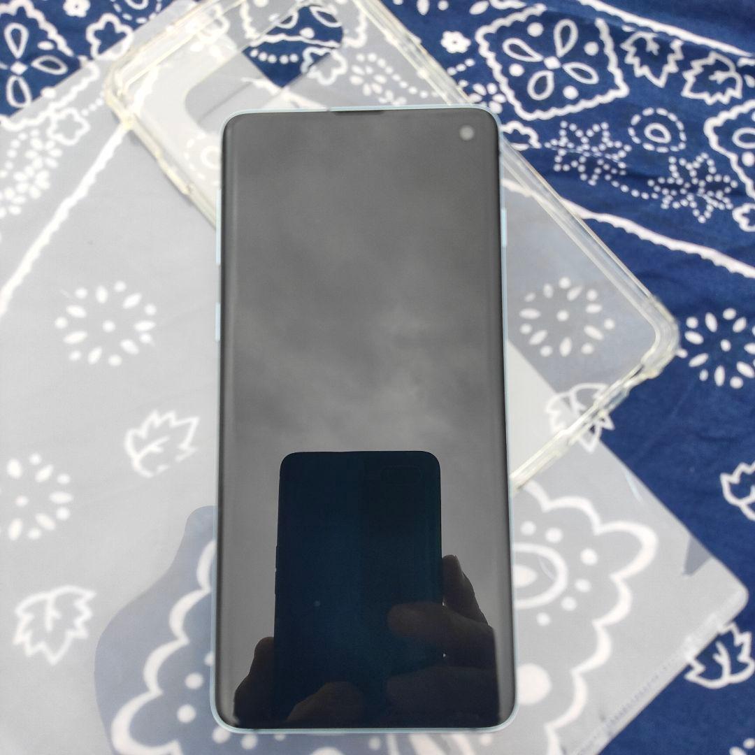 か*ん様 docomo Galaxy SC-03L 青