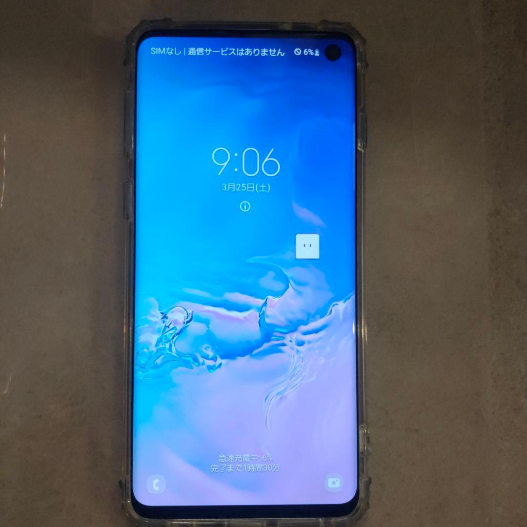 か*ん様 docomo Galaxy SC-03L 青