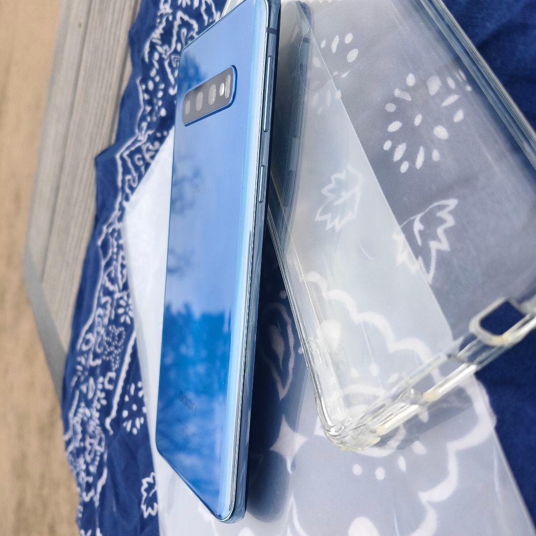 か*ん様 docomo Galaxy SC-03L 青