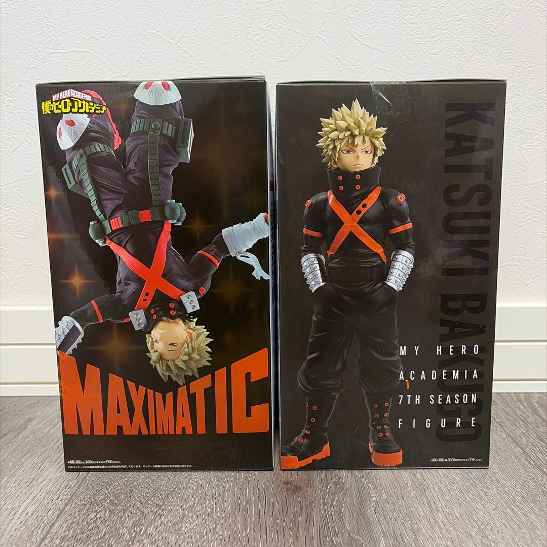 【ヒロアカ】MAXIMATIC＆7th SEASONフィギュア2体セット爆豪勝己